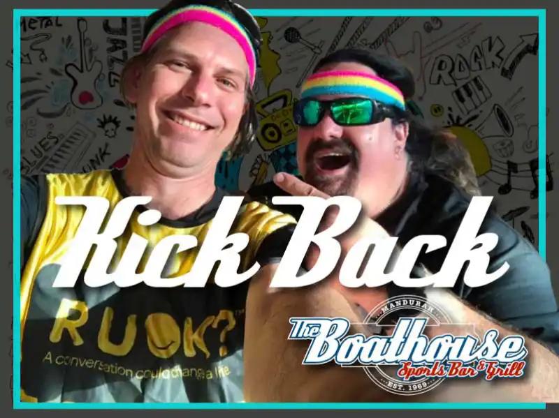 Kick Back play their Music at the Boathouse Sports Bar & Grill in Mandurah WA